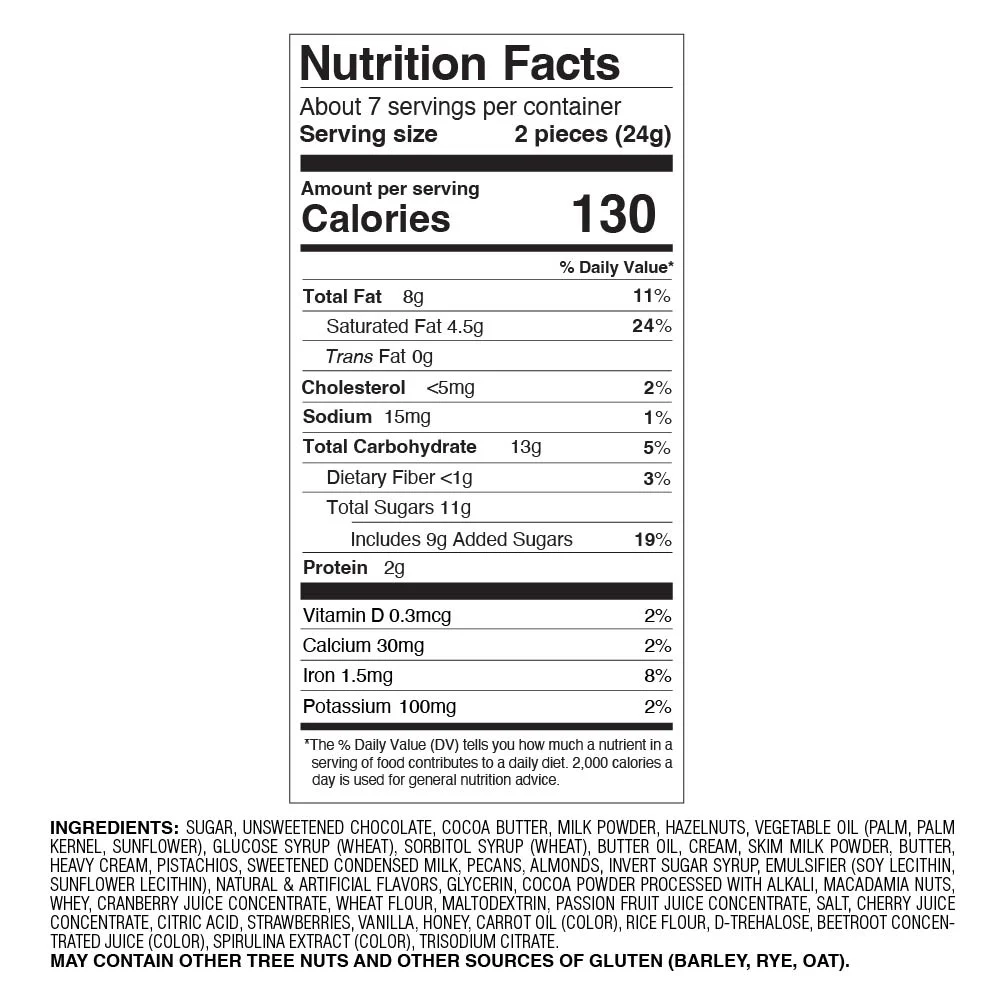 Assorted Chocolate Gold Gift Box, Red Ribbon, 15pc. - Image 4