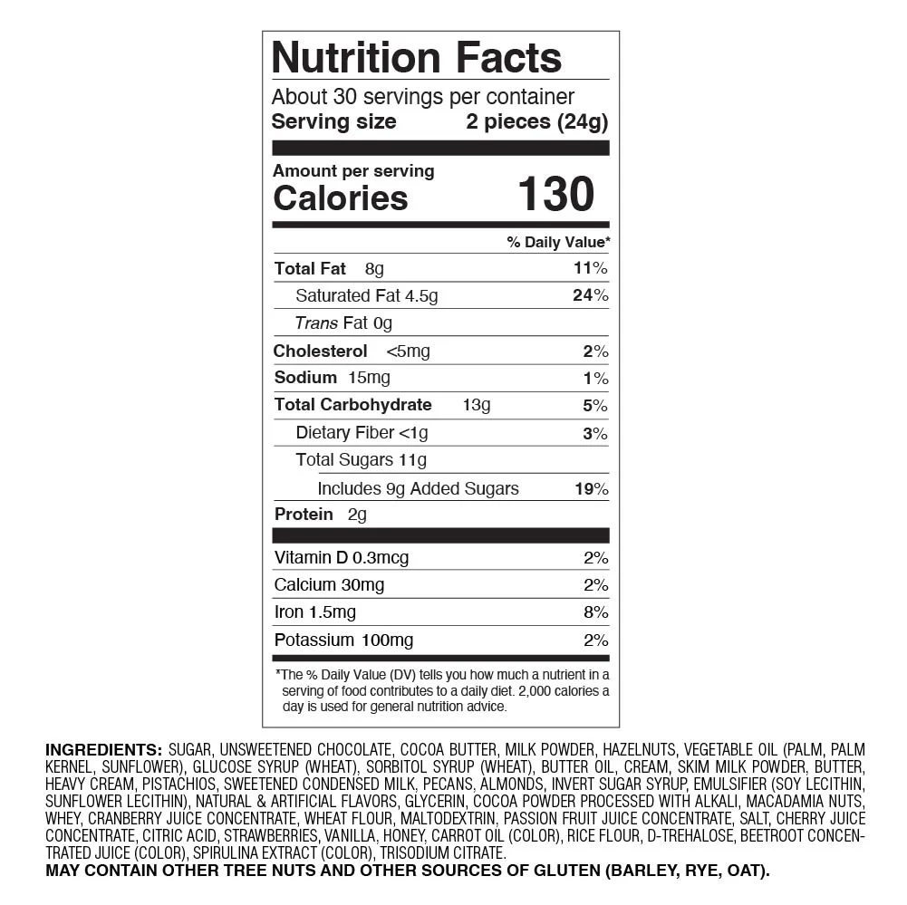 Assorted Chocolate Gold Gift Box, 60pc. - Image 4