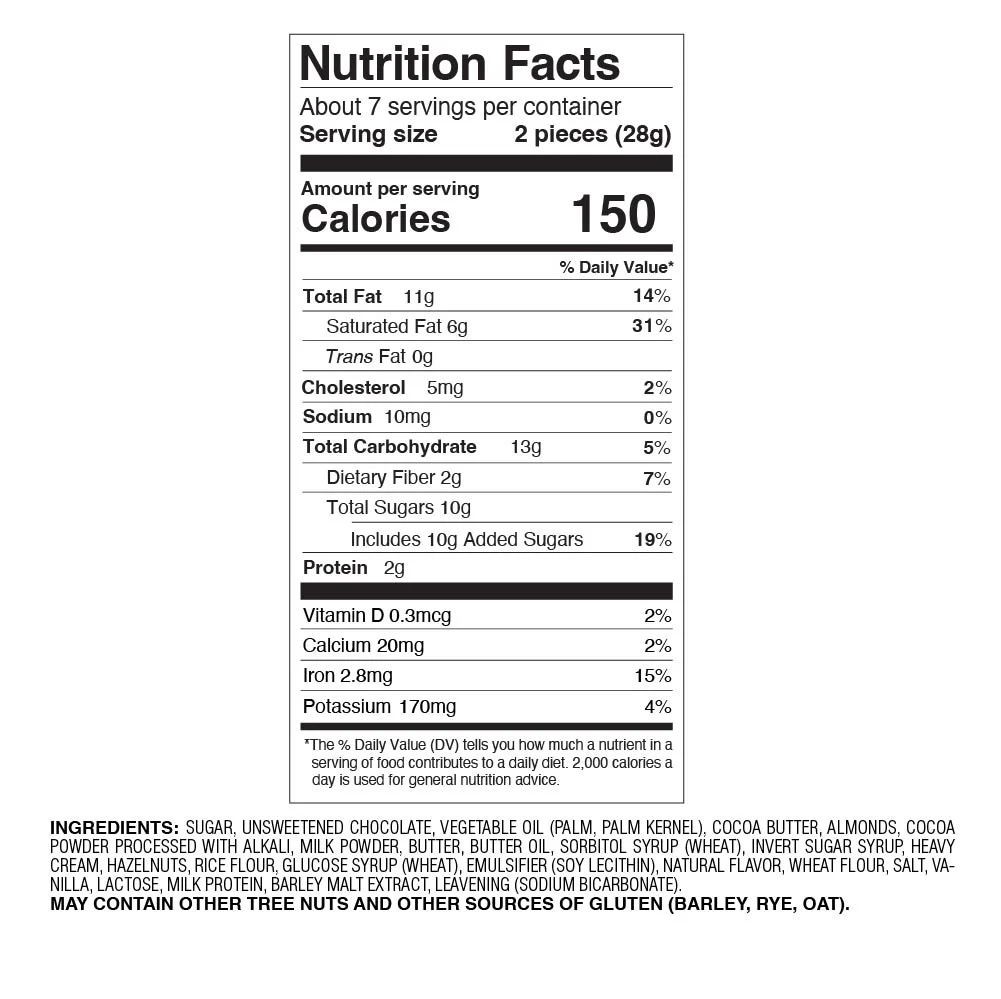 Dark Chocolate Truffles Gift Box, 15pc. - Image 4