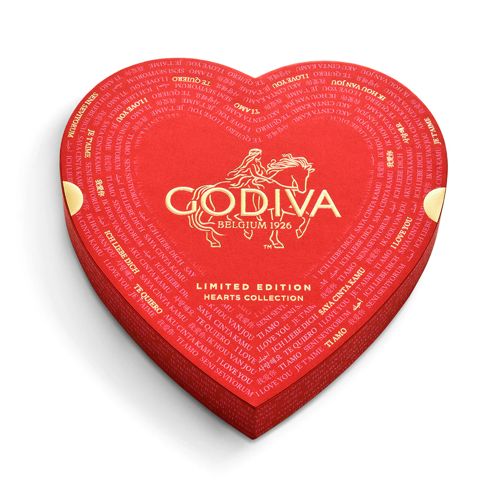 Valentine's Day Heart-Shaped Gift Box, 14pc. - Image 3