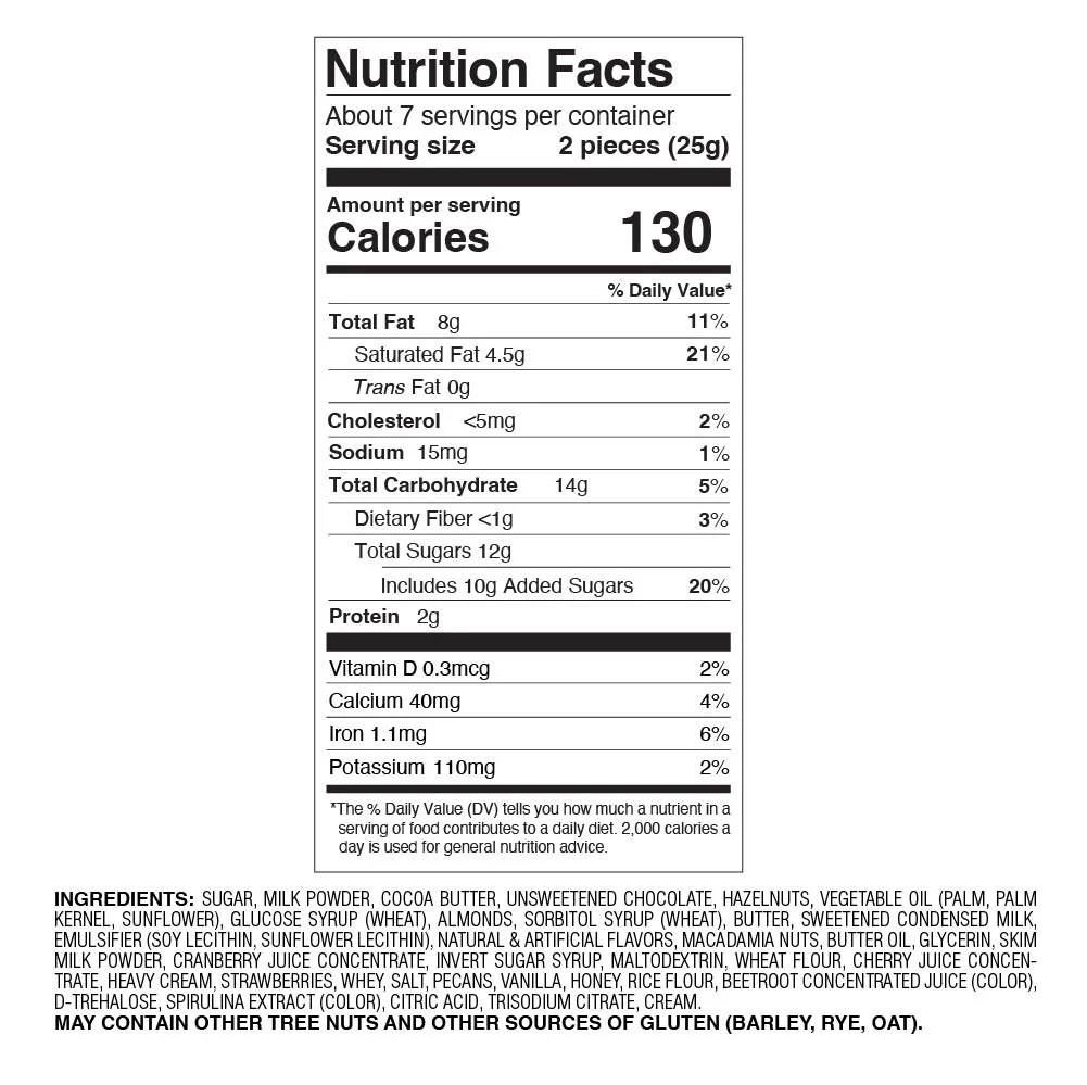 Milk Chocolate Gold Gift Box, Red Ribbon, 15pc. - Image 4