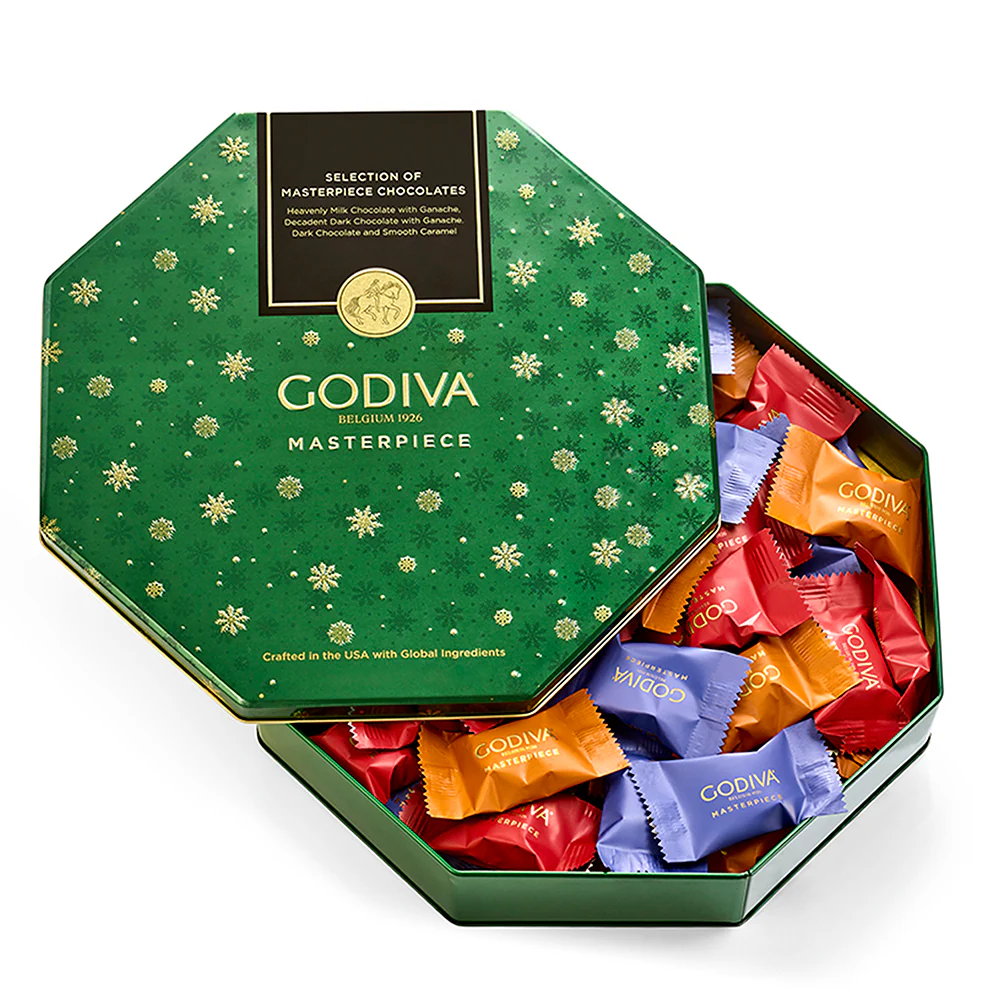 Season's Greetings Tower with Red Ribbon - Image 7